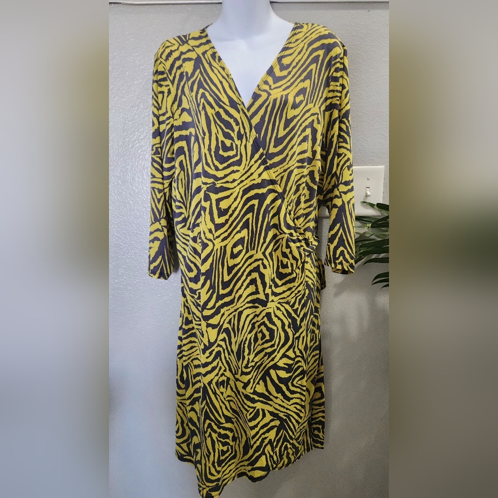 Soho Apparel Zebra Print Dress